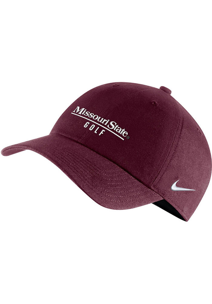 maroon nike golf hat