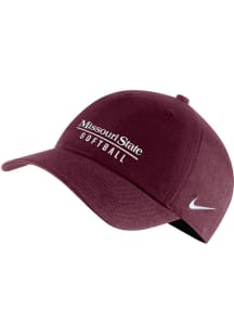 Nike Missouri State Bears Softball Campus Adjustable Hat - Maroon