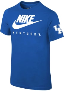 Nike Kentucky Wildcats Youth Blue Core Cotton Short Sleeve T-Shirt