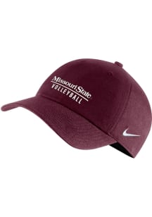 Nike Missouri State Bears Volleyball Campus Adjustable Hat - Maroon