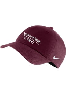 Nike Missouri State Bears Alumni Campus Adjustable Hat - Maroon