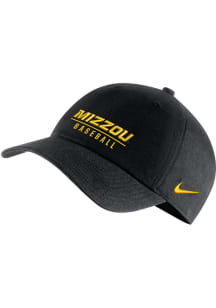 Nike Missouri Tigers Baseball Campus Adjustable Hat - Black