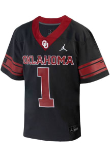 Nike Oklahoma Sooners Toddler Black Replica Alt 2 Football Jersey