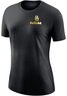 Nike Baylor Bears Womens Grey Triblend Short Sleeve T-Shirt
