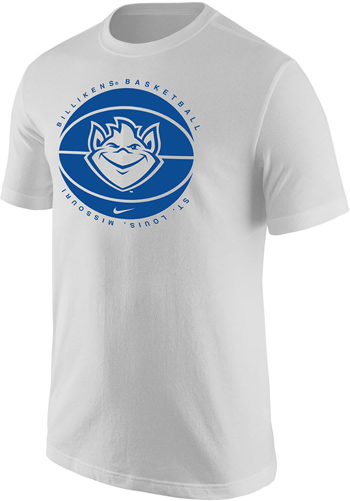 Nike Saint Louis Billikens White Team Issue Short Sleeve T Shirt