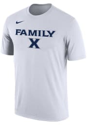 Nike Xavier Musketeers White Family DriFIT Short Sleeve T Shirt