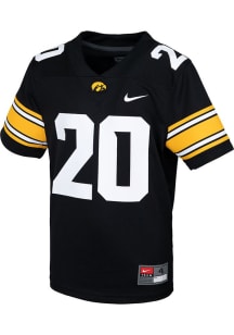 Boys Iowa Hawkeyes Black Nike Replica No 1 Football Jersey Jersey