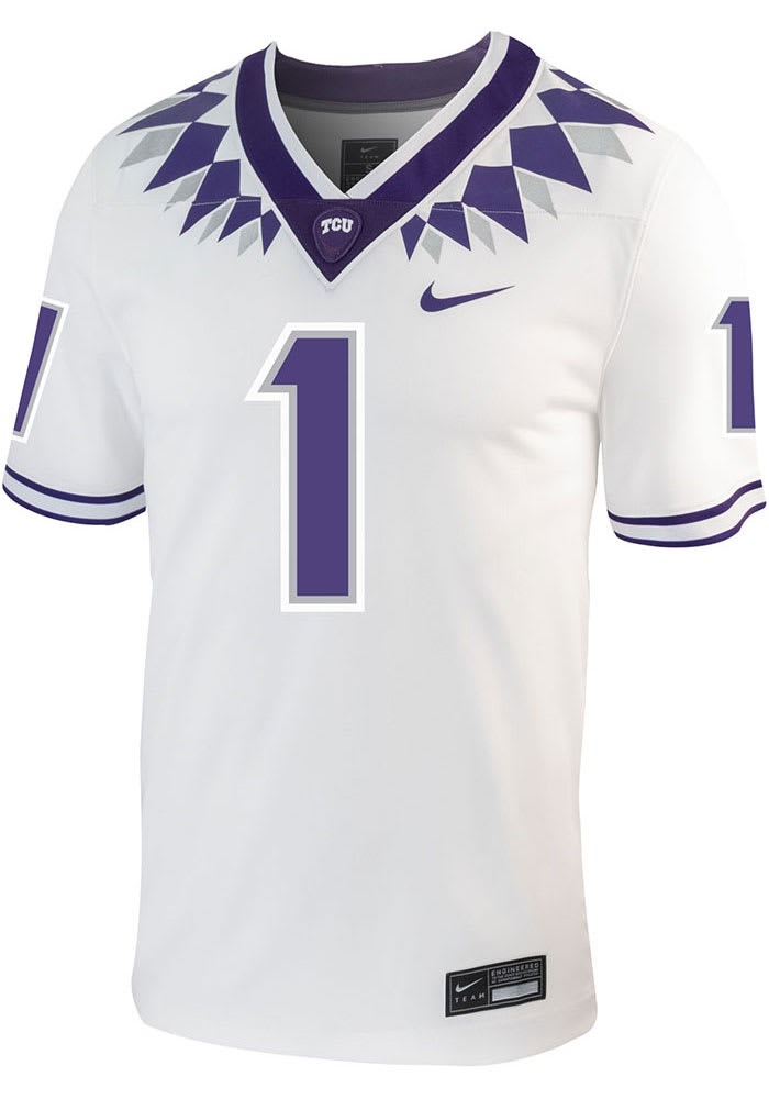 Mizzou Tigers Nike® 2022 Official Replica #1 White Football Jersey