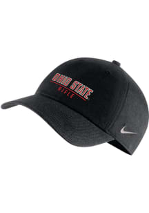 Nike Ohio State Buckeyes Rifle Campus Adjustable Hat - Black