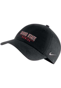 Nike Ohio State Buckeyes Rowing Campus Adjustable Hat - Black