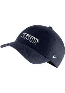 Nike Penn State Nittany Lions Basketball Campus Adjustable Hat - Navy Blue