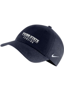 Nike Penn State Nittany Lions Fencing Campus Adjustable Hat - Navy Blue
