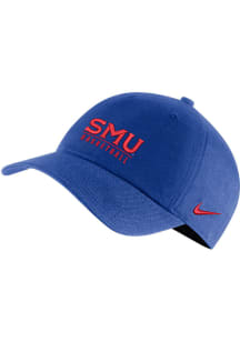 Nike SMU Mustangs Basketball Campus Adjustable Hat - Blue