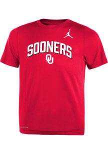 Nike Oklahoma Sooners Toddler Crimson SL Legend Team Issue Short Sleeve T-Shirt