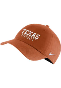 Nike Texas Longhorns Football Campus Adjustable Hat - Burnt Orange