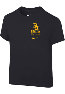 Nike Baylor Bears Toddler Grey SL Team Issue Short Sleeve T-Shirt