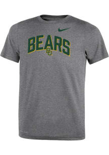 Nike Baylor Bears Boys Grey SL Legend Team Issue Short Sleeve T-Shirt