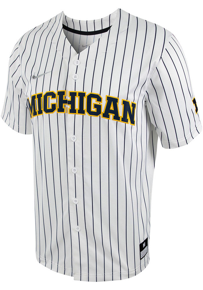 Canton Michigan Marlins Custom Pinstripe Baseball Jerseys