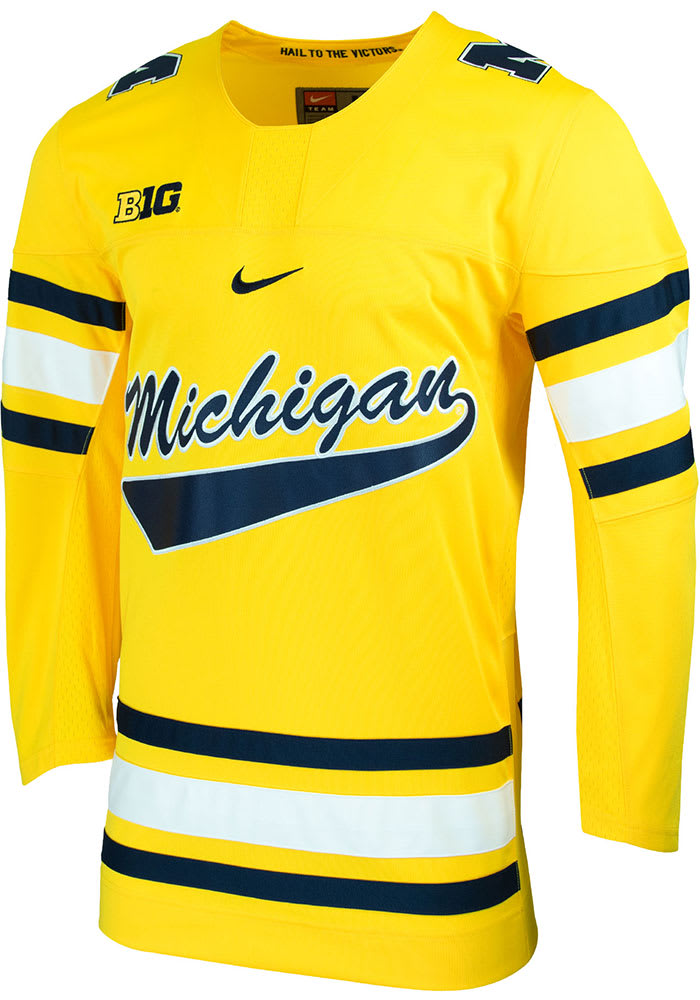 nike michigan hockey jersey