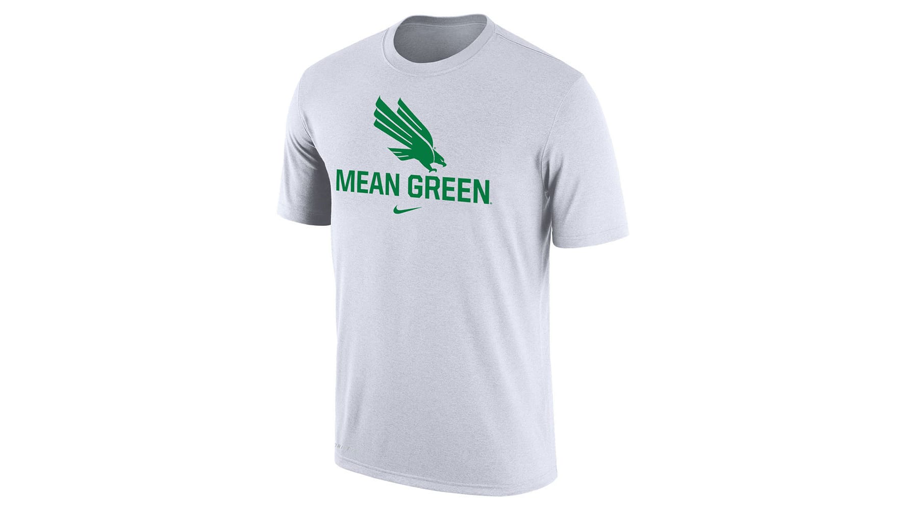 UNT Mean Green Womens Kelly Green Sport Fleece Long Sleeve 1/4 Zip
