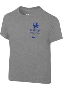 Nike Kentucky Wildcats Toddler Grey SL Team Issue Short Sleeve T-Shirt
