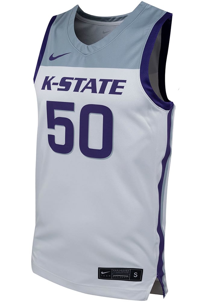 Nike K-State Wildcats White Replica Jersey