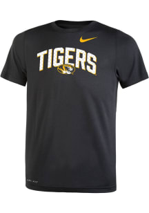 Nike Missouri Tigers Boys Black SL Legend Team Issue Short Sleeve T-Shirt