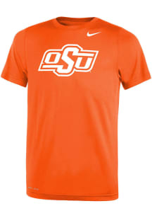Nike Oklahoma State Cowboys Youth Orange Pistol Pete Logo Short Sleeve T-Shirt