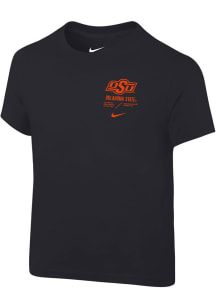 Nike Oklahoma State Cowboys Toddler Black SL Team Issue Short Sleeve T-Shirt