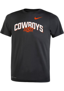 Nike Oklahoma State Cowboys Boys Black SL Legend Team Issue Short Sleeve T-Shirt