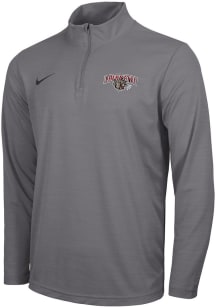 Nike Lafayette College Mens Grey Forged The Future Intensity Long Sleeve 1/4 Zip Pullover