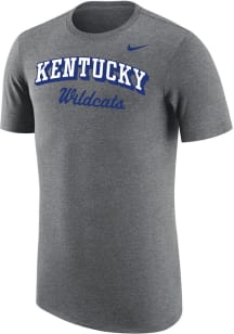 Nike Kentucky Wildcats Grey Arch Name Short Sleeve Fashion T Shirt