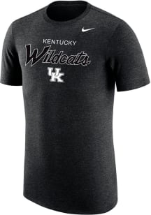 Nike Kentucky Wildcats Black Tri-Blend Short Sleeve Fashion T Shirt