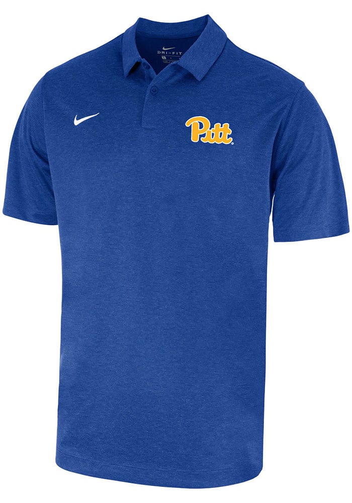 Pittsburgh Panthers Nike Dri-Fit Polo Men's White New