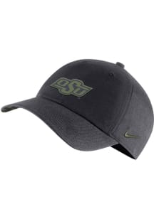 Nike Oklahoma State Cowboys Tactical Military H86 Adjustable Hat - Grey