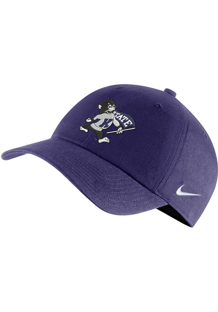 Nike K-State Wildcats H86 Logo Campus Adjustable Hat - Purple