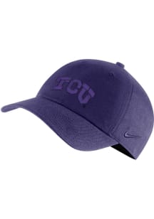Nike TCU Horned Frogs H86 Logo Campus Adjustable Hat - Purple