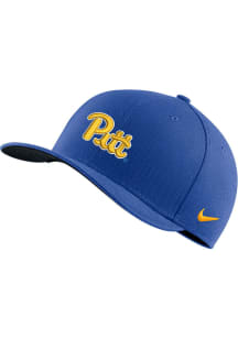 Nike Pitt Panthers Mens Blue Swoosh Flex Hat