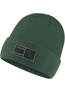 Nike Michigan State Spartans Green Utility Cuffed Mens Knit Hat
