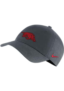 Nike Arkansas Razorbacks USA Campus Adjustable Hat - Grey
