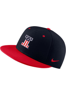 Nike Illinois Fighting Illini Mens Navy Blue Aero True On-Field Baseball Fitted Hat