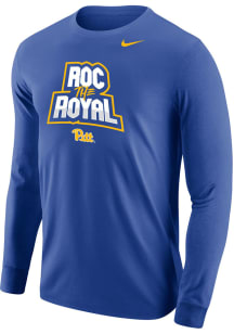 Nike Pitt Panthers Blue Roc The Royal Long Sleeve T Shirt
