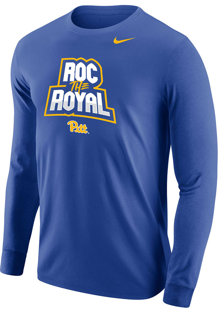 Nike Pitt Panthers Blue Roc The Royal Long Sleeve T Shirt