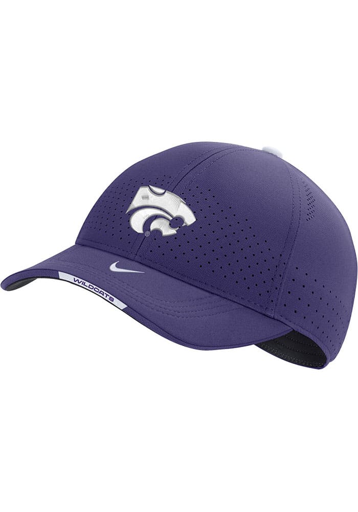 Nike K-State Wildcats Mens Purple 2022 Sideline C99 Flex Hat