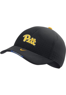 Nike Pitt Panthers Mens Black 2022 Sideline C99 Flex Hat
