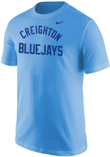 Nike Creighton Bluejays Light Blue Core Short Sleeve T Shirt