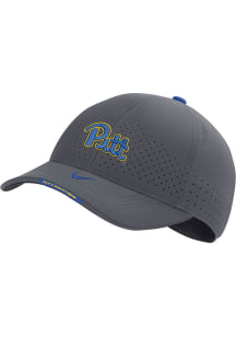 Nike Pitt Panthers Mens Grey 2022 Sideline C99 Flex Hat
