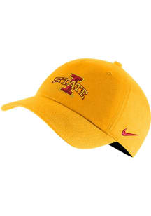 Nike Iowa State Cyclones H86 Logo Adjustable Hat - Yellow