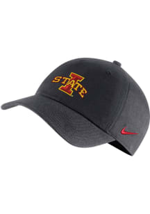 Nike Iowa State Cyclones H86 Logo Adjustable Hat - Grey