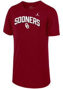 Nike Oklahoma Sooners Youth Crimson SL Legend Team Issue Short Sleeve T-Shirt